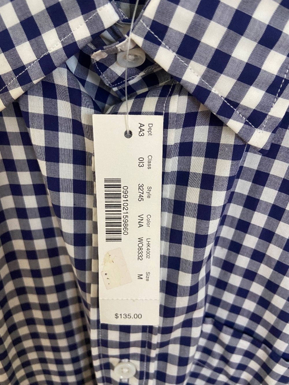 Men’s dress shirt NWT Thomas Mason for JCrew